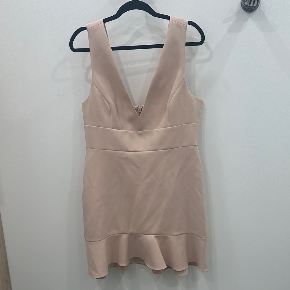 BCBGMaxAzria Cream Dress